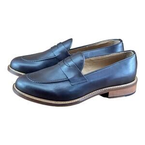 MR. COBBLER Luxury Men Shoes Italian Loafers Shoes Brown Dark Size 8.5-9|42